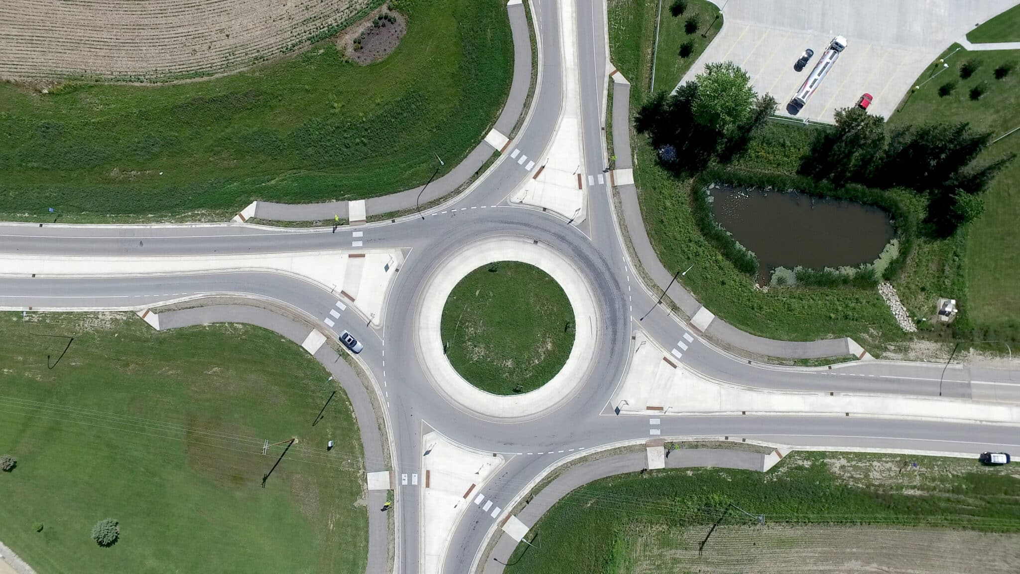 US 14 TH 42 Roundabout - TKDA